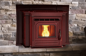 Pellet fireplace insert from the range at Green Heat