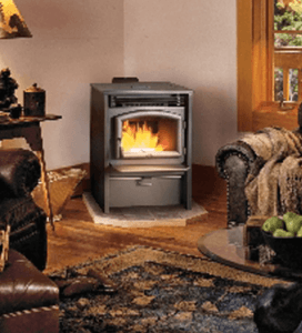 Pellet stove from the range at Green Heat